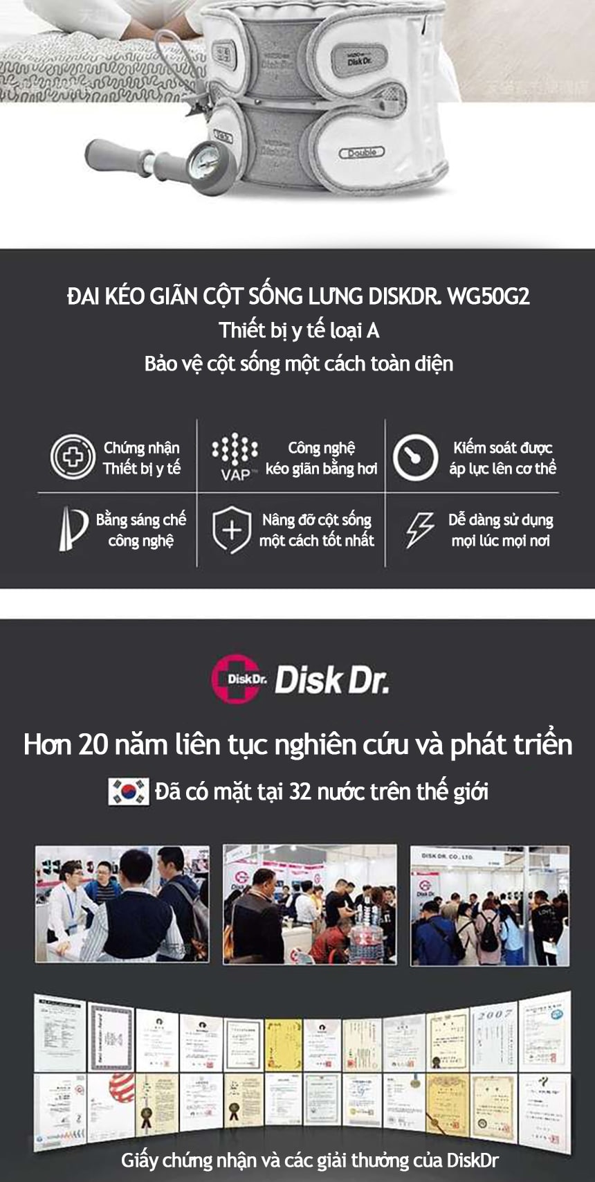 DiskDr đã có mặt tại 32 nước trên thế giới