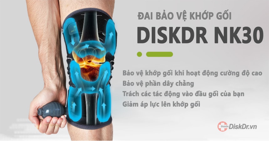 Đai bảo vệ khớp gối DiskDr NK30