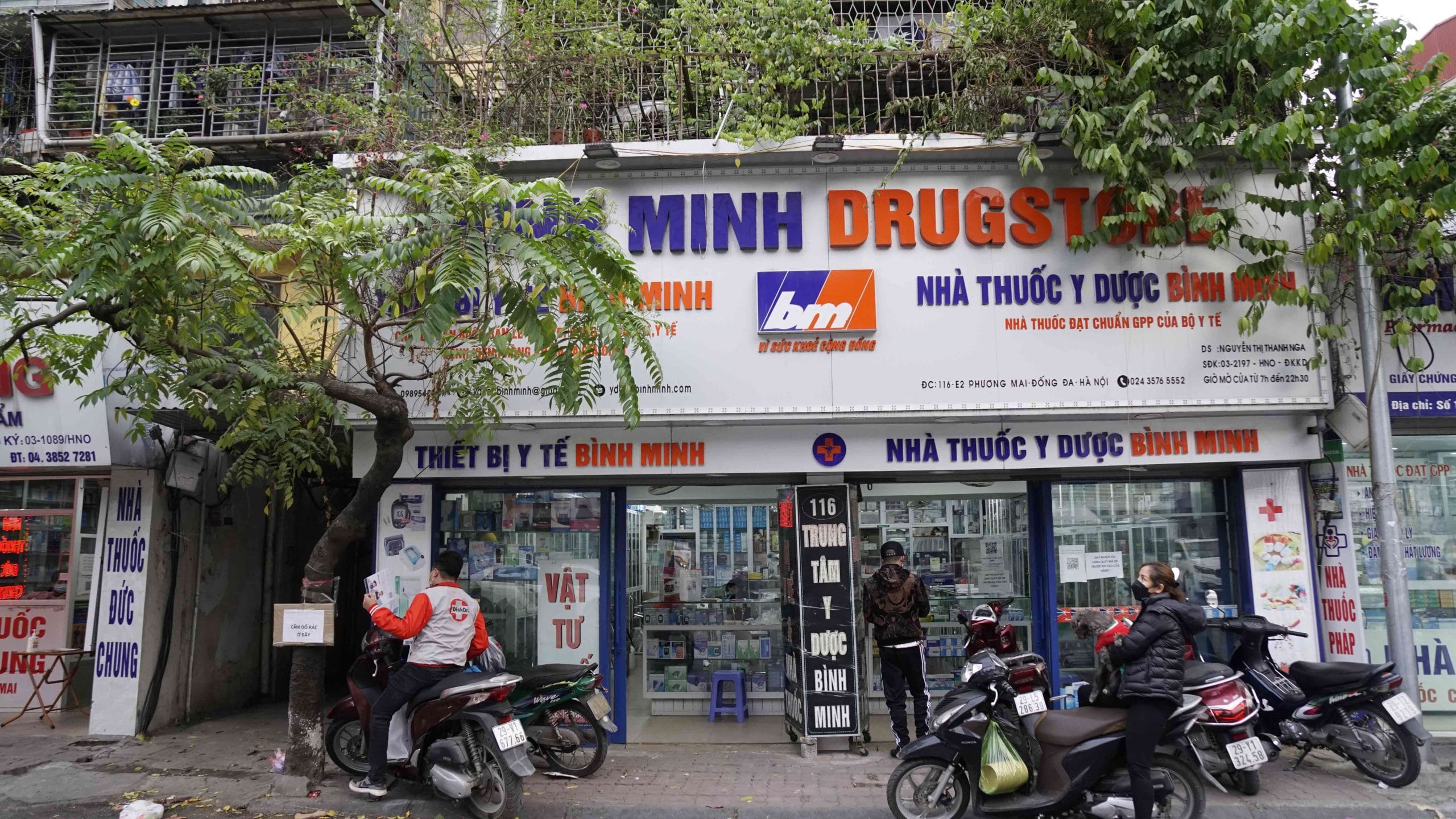 Nhà thuốc y dược, thiết bị y tế Bình Minh