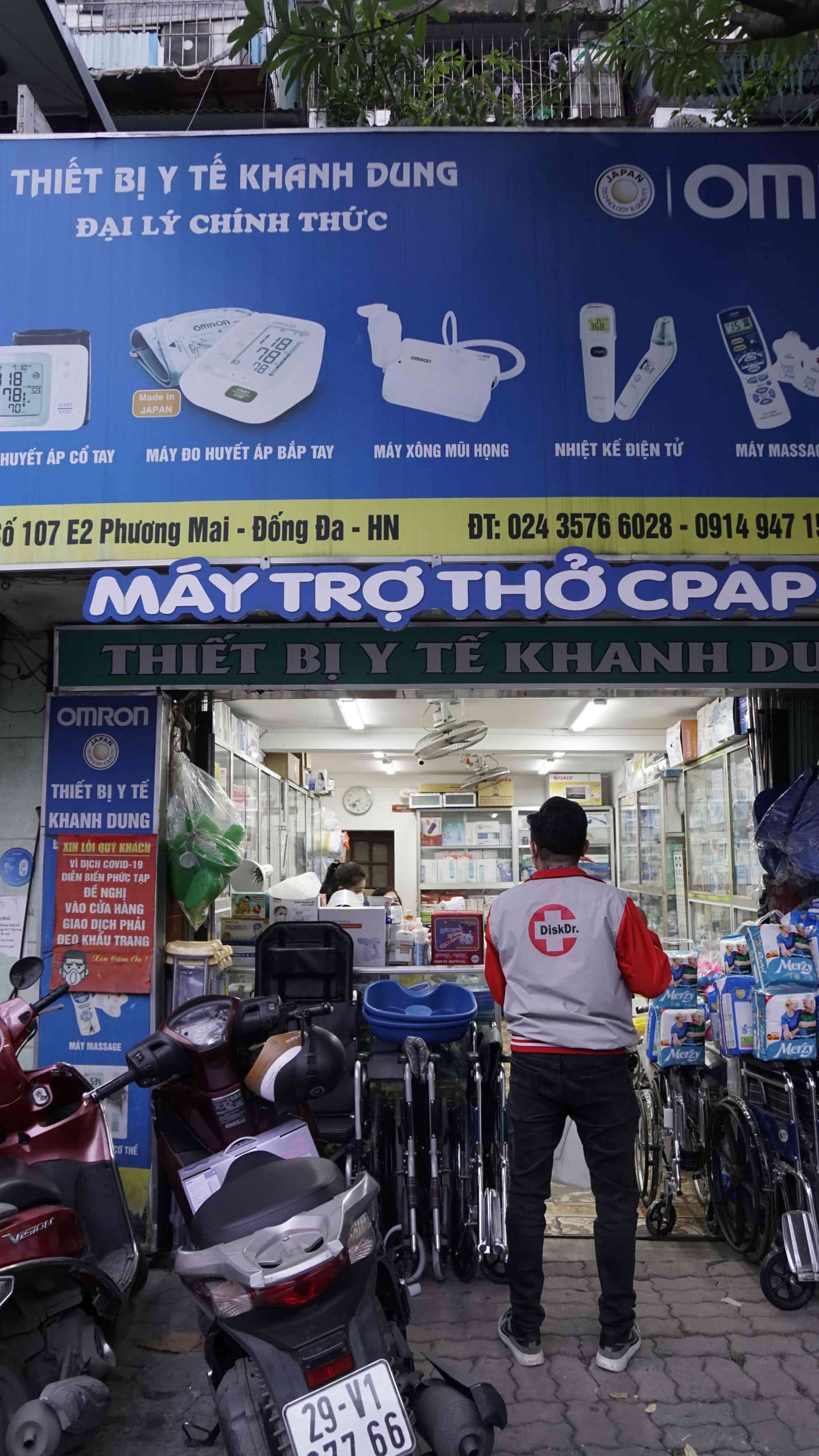 Cửa hàng thiết bị y tế Khanh Dung