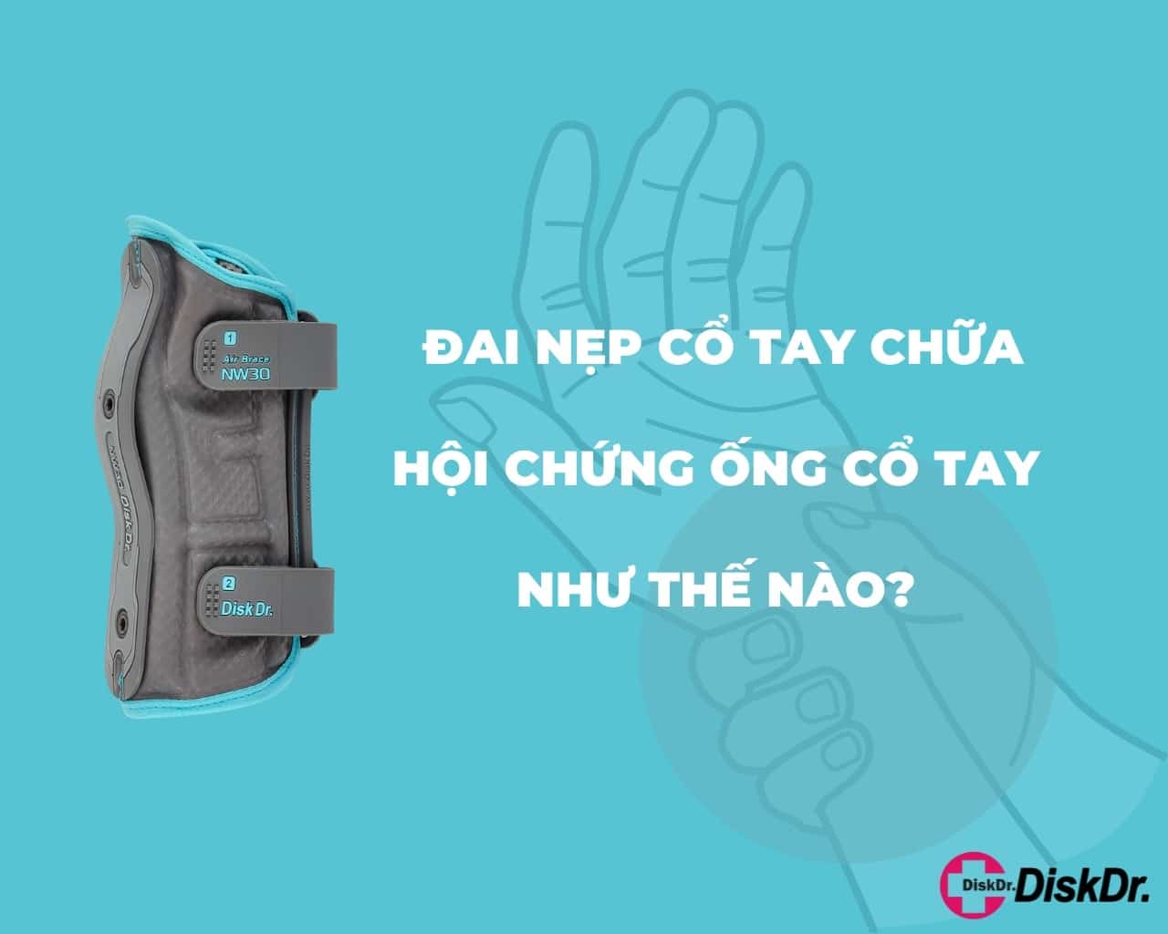 Đai nẹp cổ tay chữa hội chứng ống cổ tay