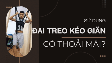 Sử dụng đai treo kéo giãn cột sống có thoải mái không?