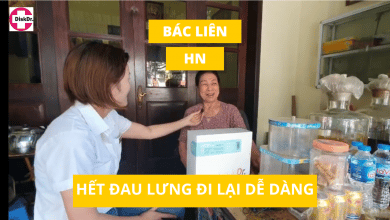 Bác Liên - Hà Nội nhận quà trúng thưởng sau khi dùng đai lưng DiskDr trị khỏi đau lưng thoái hóa cột sống