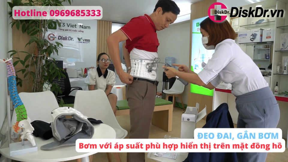 Hình ảnh anh Triểu sử dụng sản phẩm trong thực tế