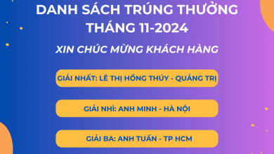 Danh sách khách hàng trúng thưởng DiskDr T11 2024