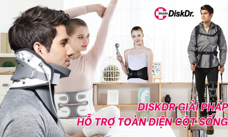 DiskDr giải pháp hỗ trợ toàn diện cột sống
