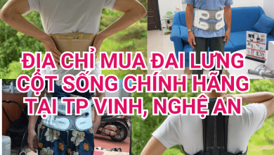 Địa chỉ mua đai lưng, đai cổ, đai kéo giãn cột sống tại Nghệ An