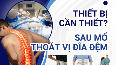 Thiết bị cần thiết sau mổ thoát vị đĩa đệm