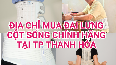 Địa chỉ mua đai lưng cột sống DiskDr tại Thanh Hóa, đai kéo giãn chính hãng Thanh Hóa