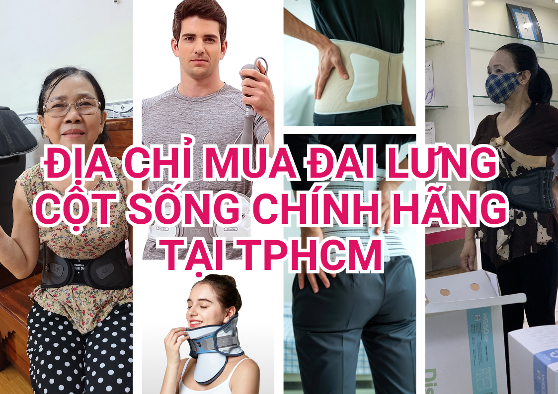 Địa chỉ mua đai lưng cột sống tại TP HCM