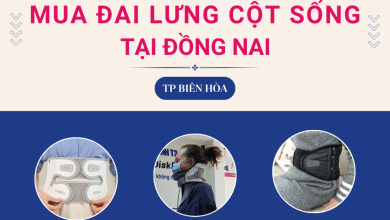 Địa Chỉ Mua Đai Lưng Cột Sống DiskDr Chính Hãng Tại Biên Hòa, Đồng Nai