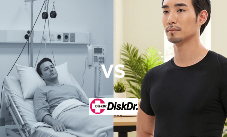 So sánh trị liệu thụ động và chủ động với DiskDr