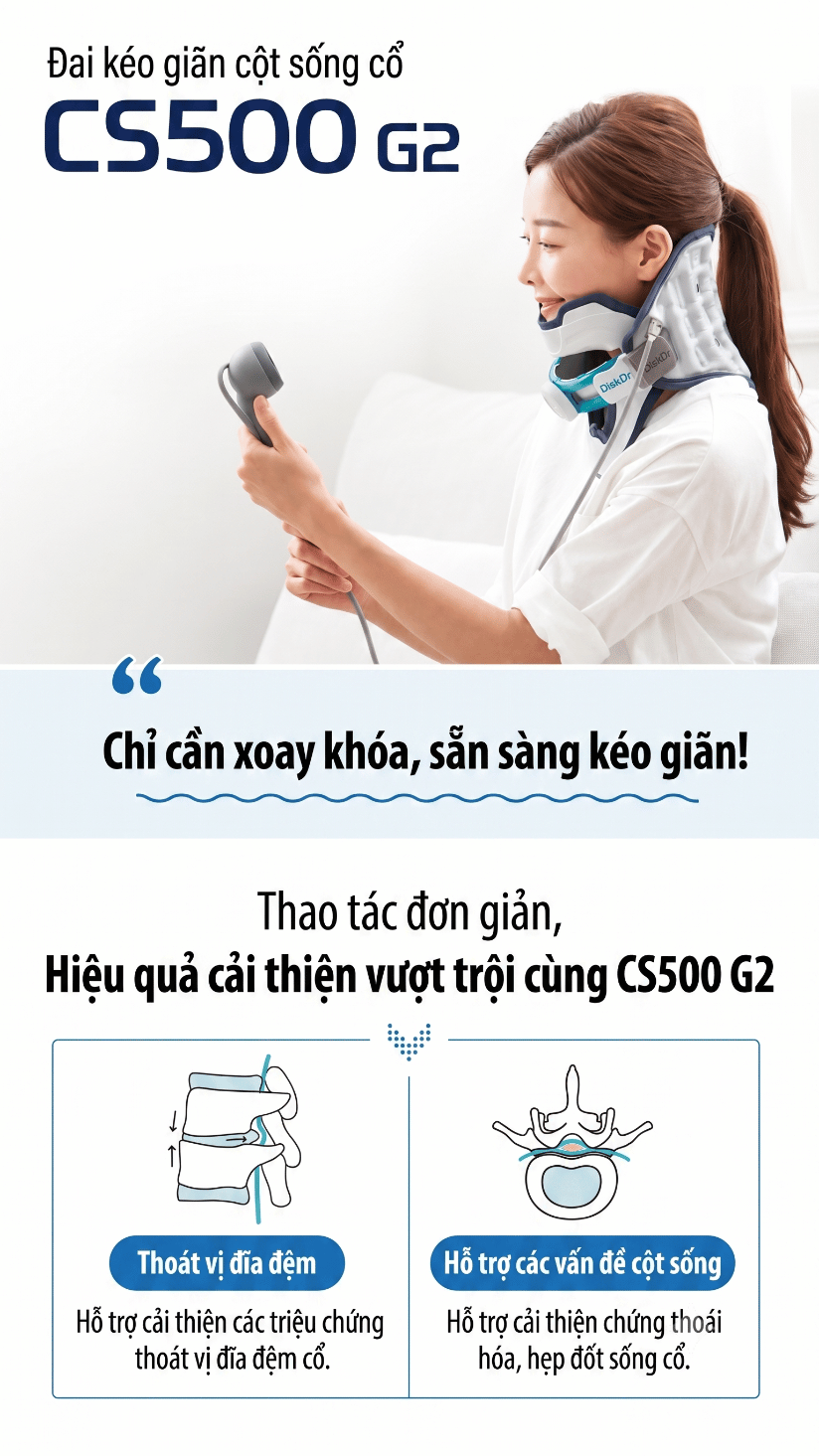 CS500G2 thao tác đơn giản, hiệu quả vượt trội