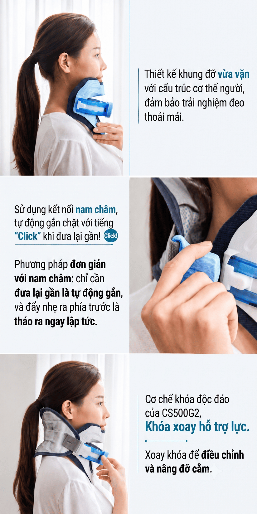 Đeo DiskDr CS500G2 rất dễ dàng