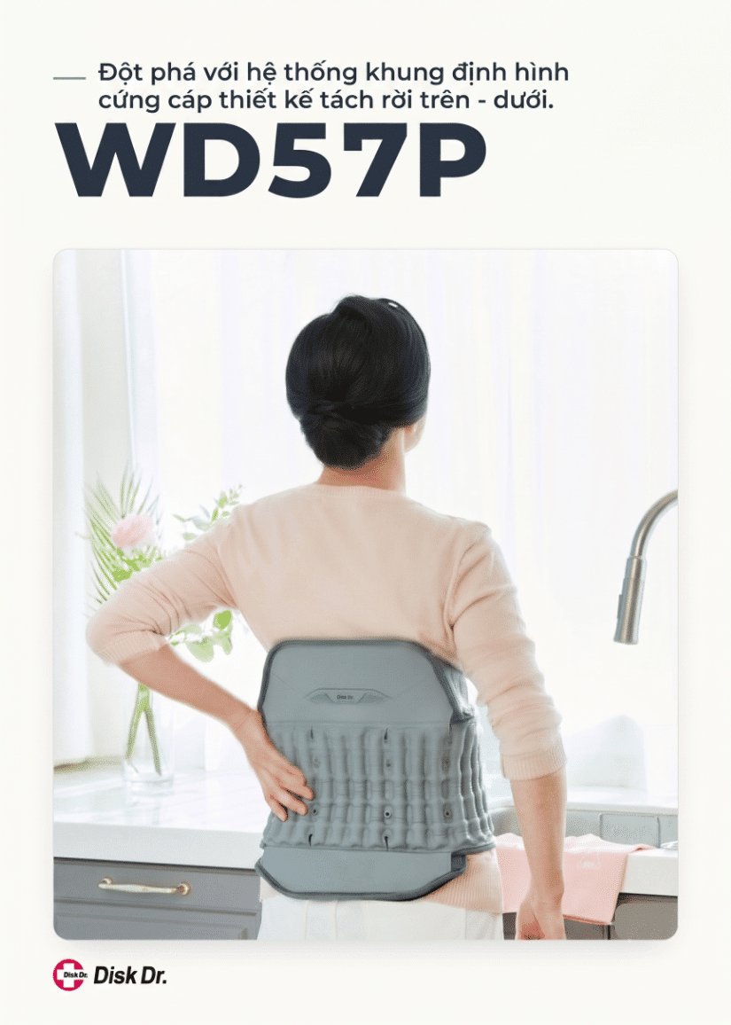 DiskDr WD57P đột phá với khung định hình