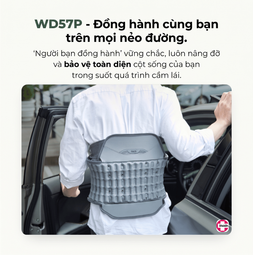 WD57P đồng hành cùng bạn trên mọi nẻo đường