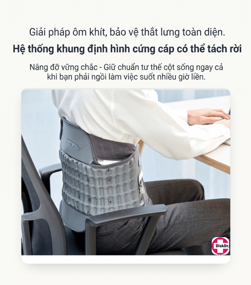 DiskDr WG50G2 Nâng cấp hơn so với WG50G2 với hệ thống khung định hình