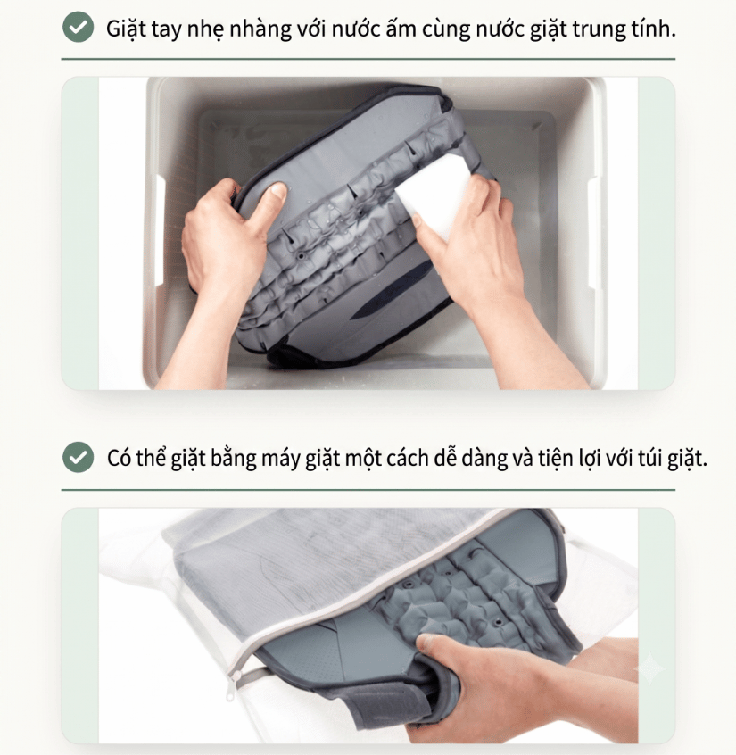 Cách giặt DiskDr WD57P