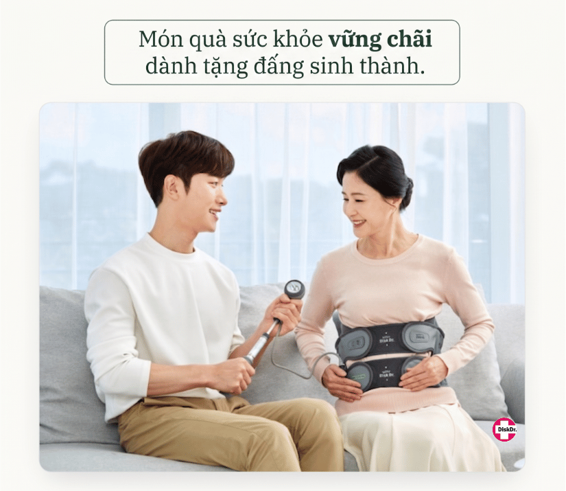 DiskDr WD57P món quà tuyệt vời cho cha mẹ