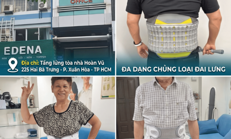 Địa chỉ mua đai lưng cột sống tại TP HCM mới nhất
